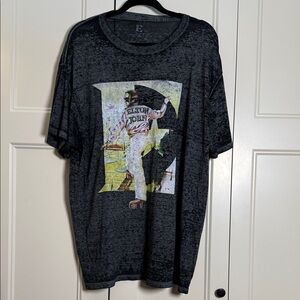 Elton John Graphic Men's Tee - Charcoal